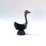 Vintage by Crystal Black Swan Object
