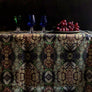 PATCH NYC Blue Bouquet Linen Tablecloth {AVLTCBB}