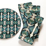 PATCH NYC Blue Butterfly Linen Napkins (Set of 4)