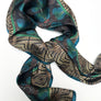 PATCH NYC Blue Butterfly Silk Scarf