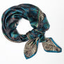PATCH NYC Blue Butterfly Silk Scarf