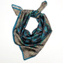 PATCH NYC Blue Butterfly Silk Scarf