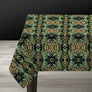 PATCH NYC Blue Bouquet Linen Tablecloth {AVLTCBB}
