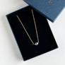 Vintage Glass Eye Necklace