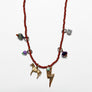 Collage Necklace: Rust