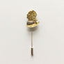 Centime & Wreath Stick Pin by Rachel Eardley