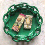 Chain Link Bowl Green