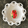 Chain Link Bowl White