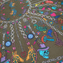 PATCH NYC Charms & Chains Silk Scarf