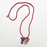 Collage Necklace: Red