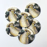 PATCH NYC Cockatoo Ephemera Coaster Set