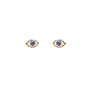 Vintage Glass Eye Stud Earrings