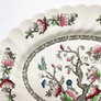 Vintage Myott Transferware Oval Platters (Set of 2) Made in England