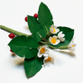 Paper Alpine Strawberry Stem by The Green Vase