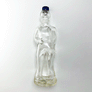 Vintage Figural Clear Glass Bottle