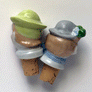 Mr & Mrs Chapeau Bottle Stoppers