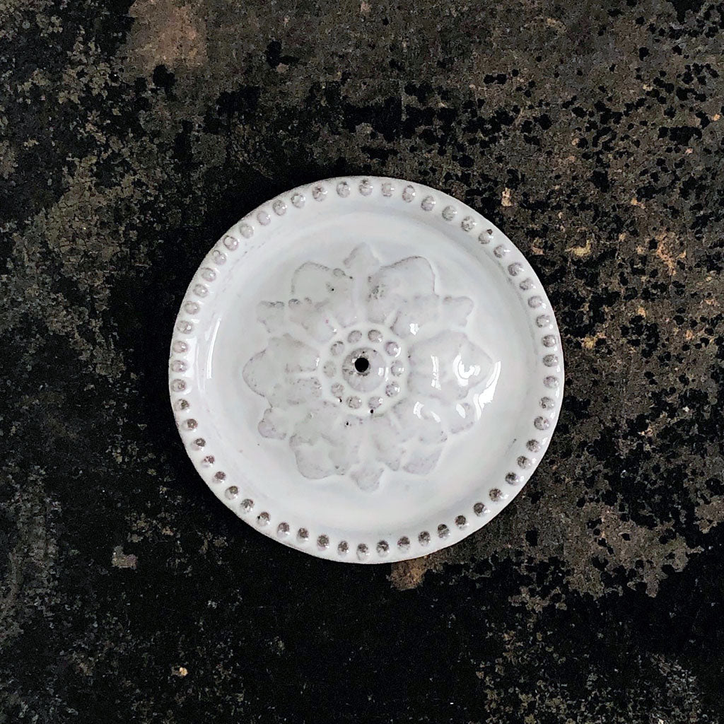 Astier de Villatte Rosette Incense Holder – PATCH NYC