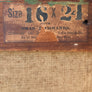 Original 1800's Landscape with Rocks Painting on Stretched Canvas