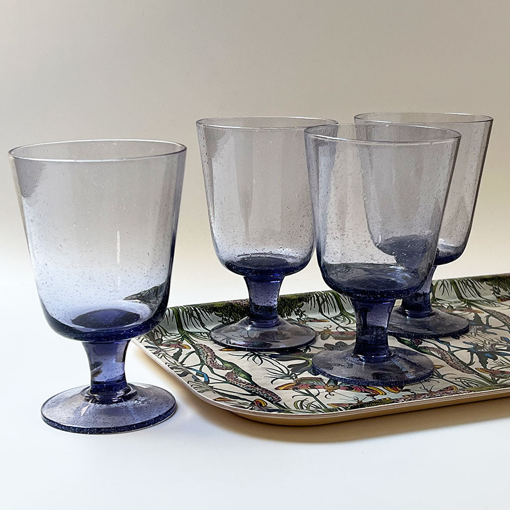 Amethyst Purple Handblown Drinking Glasses (Set of 4) – PATCH NYC