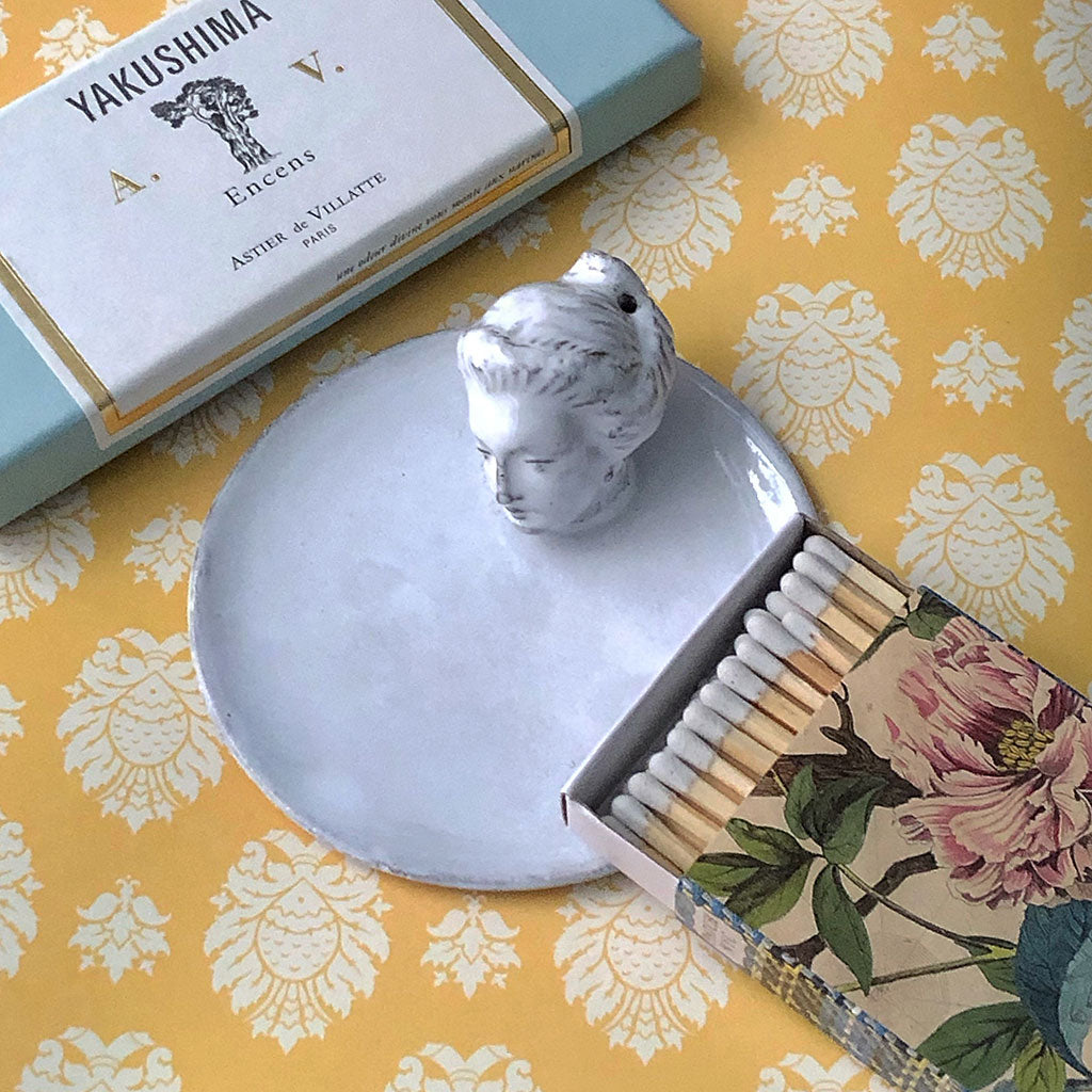 Astier de Villatte Antoinette Incense Holder