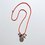 Collage Necklace: Orange