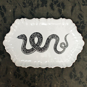 Astier de Villatte x PATCH NYC Large Serpent Platter