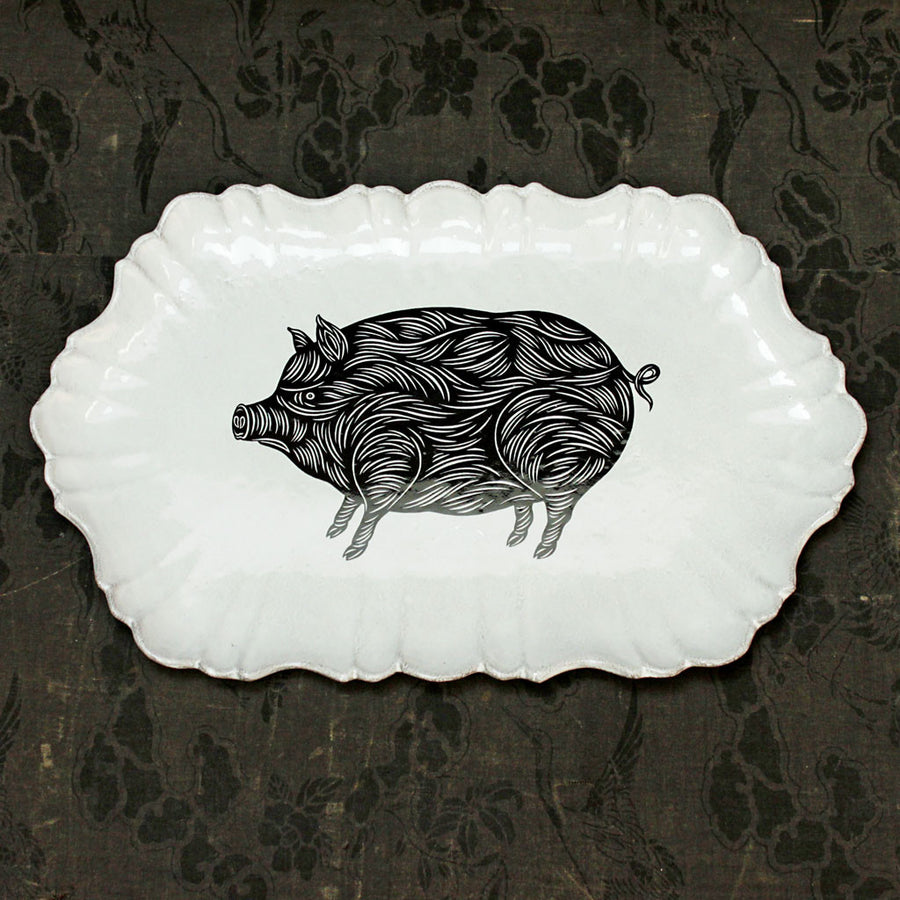 Astier de Villatte x PATCH NYC Large Pig Platter