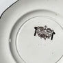 Vintage Brown Transferware Adams & Sons Palestine Plates (Set of 2)