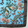 PATCH NYC Poet's Garden Blue Silk Scarf