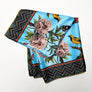 PATCH NYC Poet's Garden Blue Silk Scarf