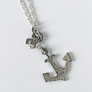 Anchor & Fob Necklace