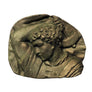 Plaster Relief of a Man with a Hammer Vintage Art