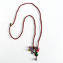 Collage Necklace: Rust