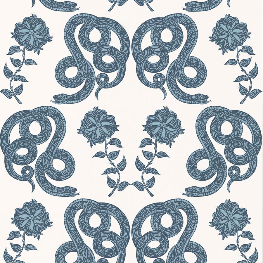 Serpentine (Chinoiserie) Wallpaper