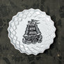 Astier de Villatte x PATCH NYC Ship Dessert Plate