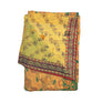 Vintage Kantha Reversible Cotton Throw Blanket (8A)