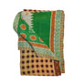 Vintage Kantha Reversible Cotton Throw Blanket (8D)