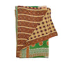 Vintage Kantha Reversible Cotton Throw Blanket (8D)