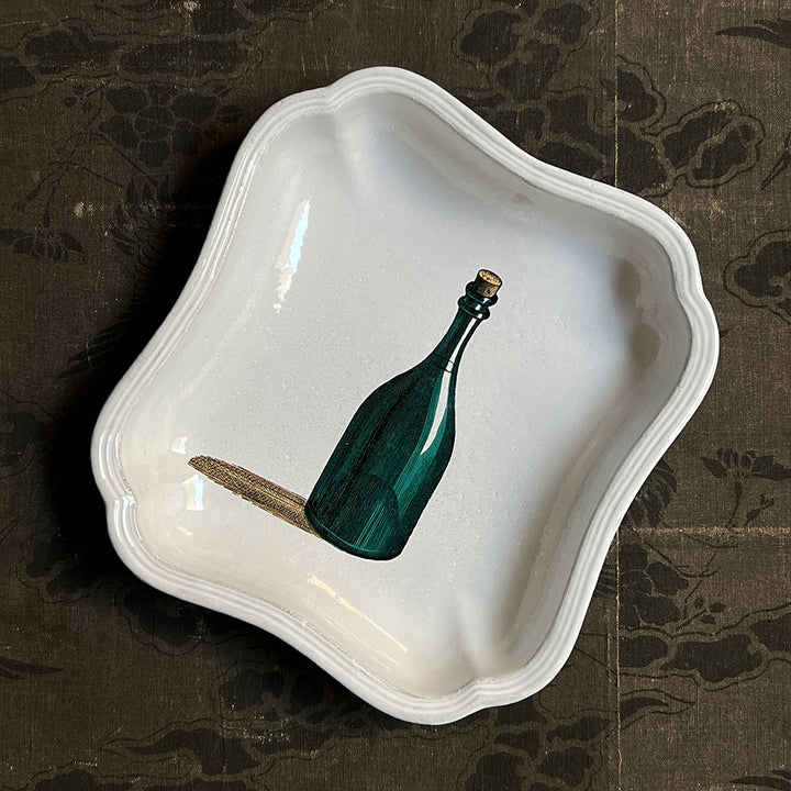 Astier de Villatte x John Derian Green Bottle Bowl/Dish