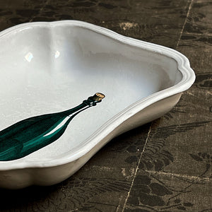 Astier de Villatte x John Derian Green Bottle Bowl/Dish