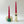 Vintage Alabaster Geometric Candle Holders Made in Italy (Set of 2)