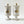 Vintage Ceramic Apothecary Jars Made in Italy (Set of 2)