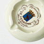 Vintage Le Vendome Restaurant Porcelain Ashtray Made in France