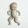 Vintage Bisque Jointed Baby Doll Made in Japan