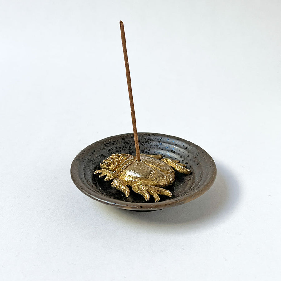 PATCH NYC Beetle Solid Brass Incense Burner