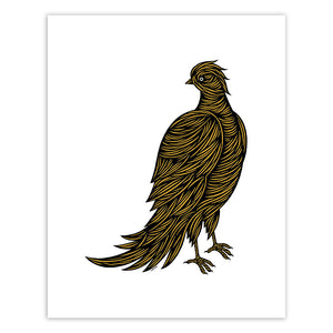 Don Carney Gentle Bird Topaz Art Print