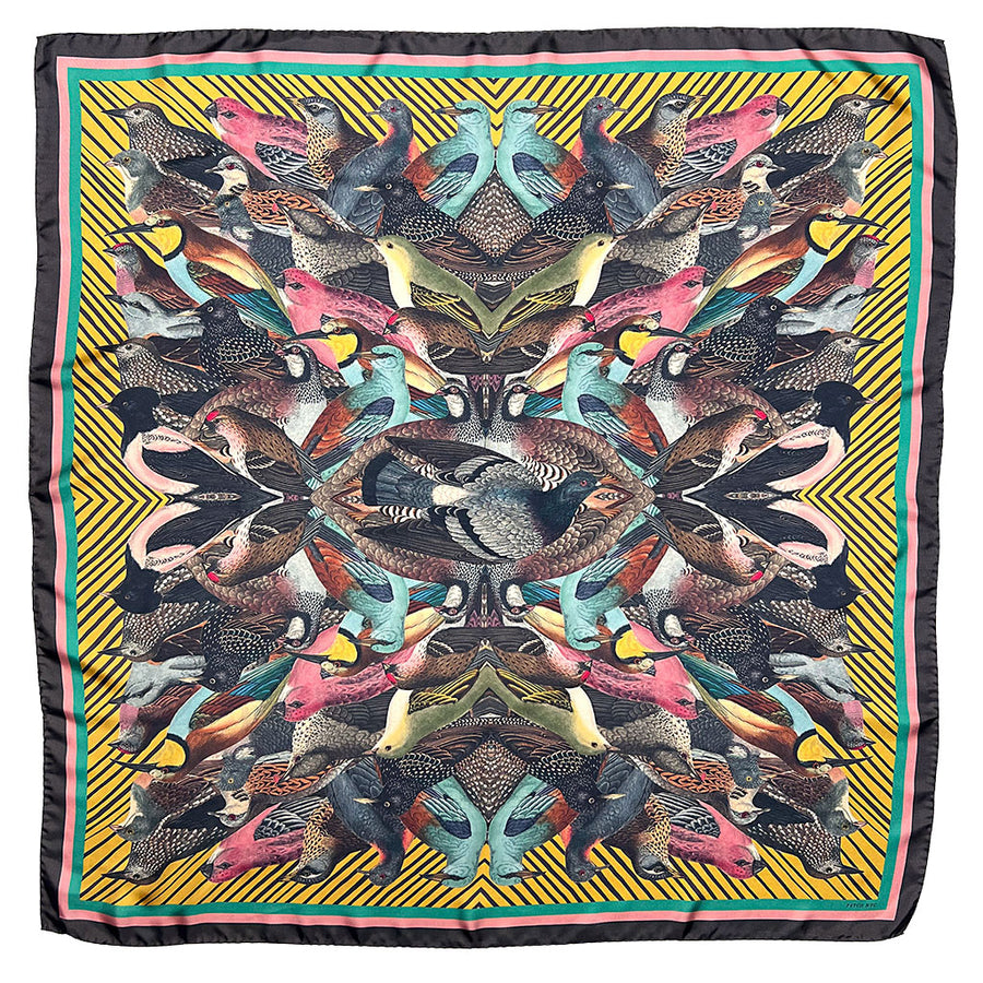 PATCH NYC Birds of a Feather Silk Scarf