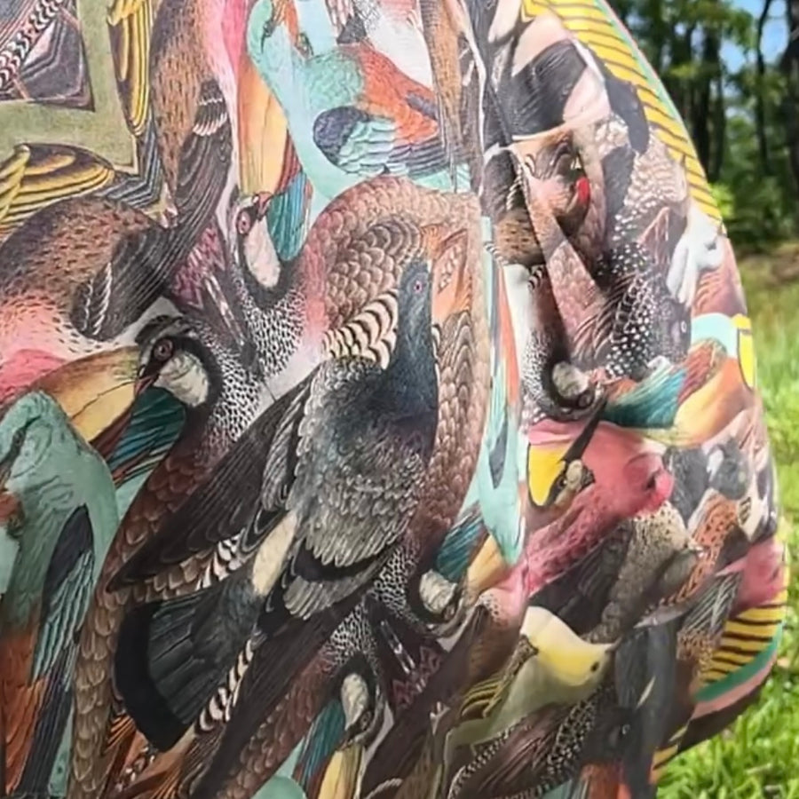 PATCH NYC Birds of a Feather Silk Scarf