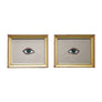 Don Carney Pair of Blue Eyes - Art Prints in Vintage Frames
