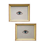 Don Carney Pair of Blue Eyes - Art Prints in Vintage Frames